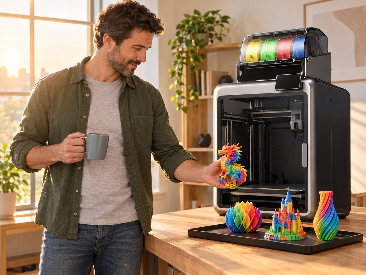 Multicolor 3D Printer Engineered