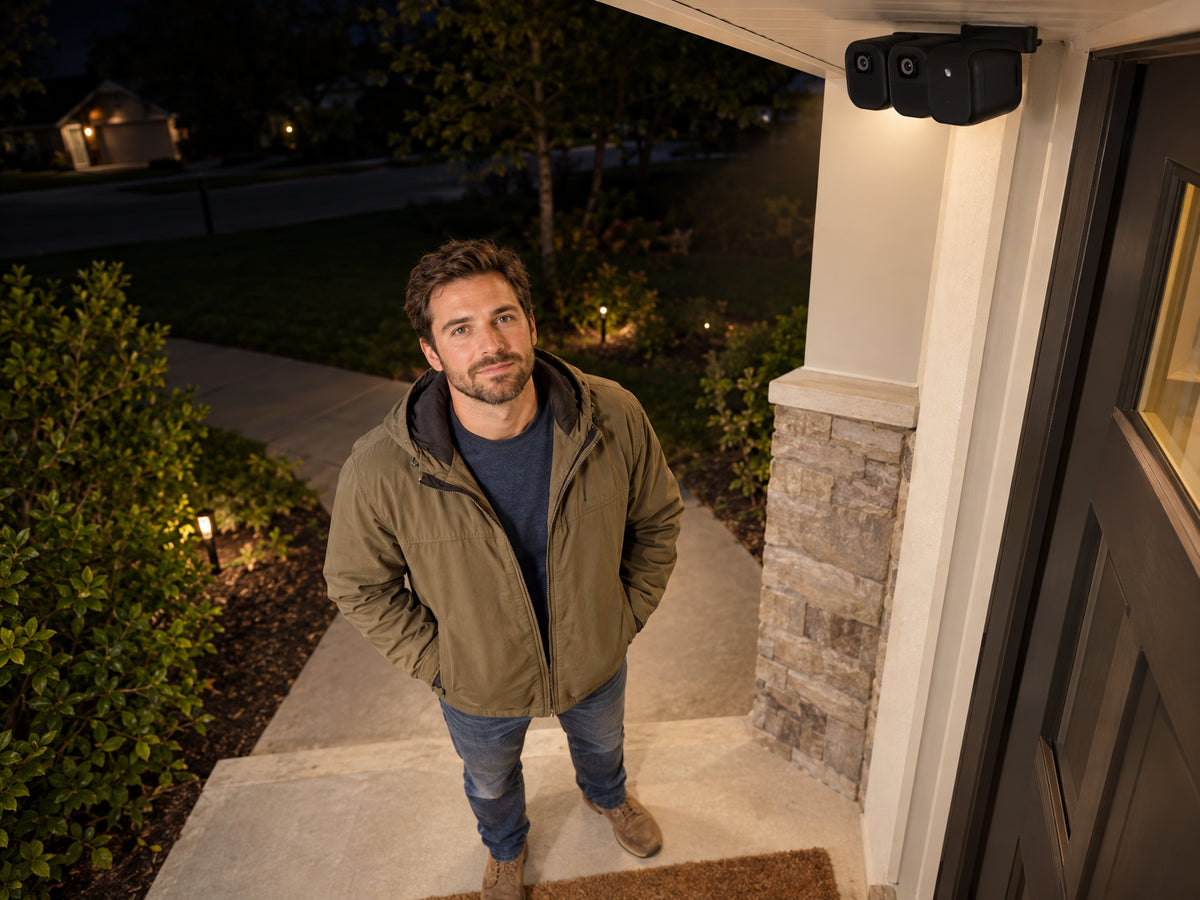 Wireless Outdoor Security Camera Designed