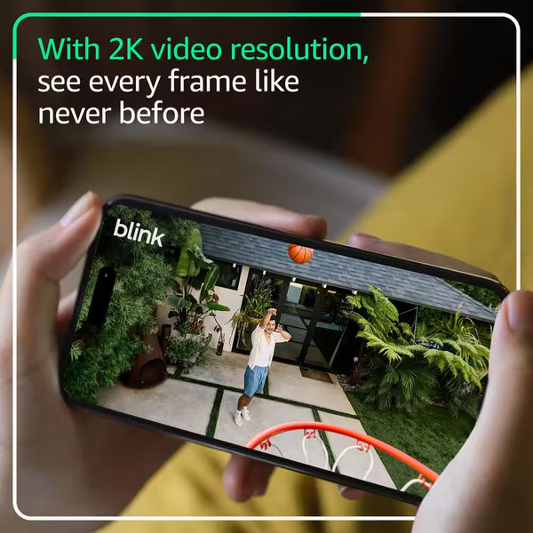 Outdoor 2K+ (Newest Model)-Wireless Smart Security Camera, 2K Video Resolution, Sync Module Core Included 3-Cameras