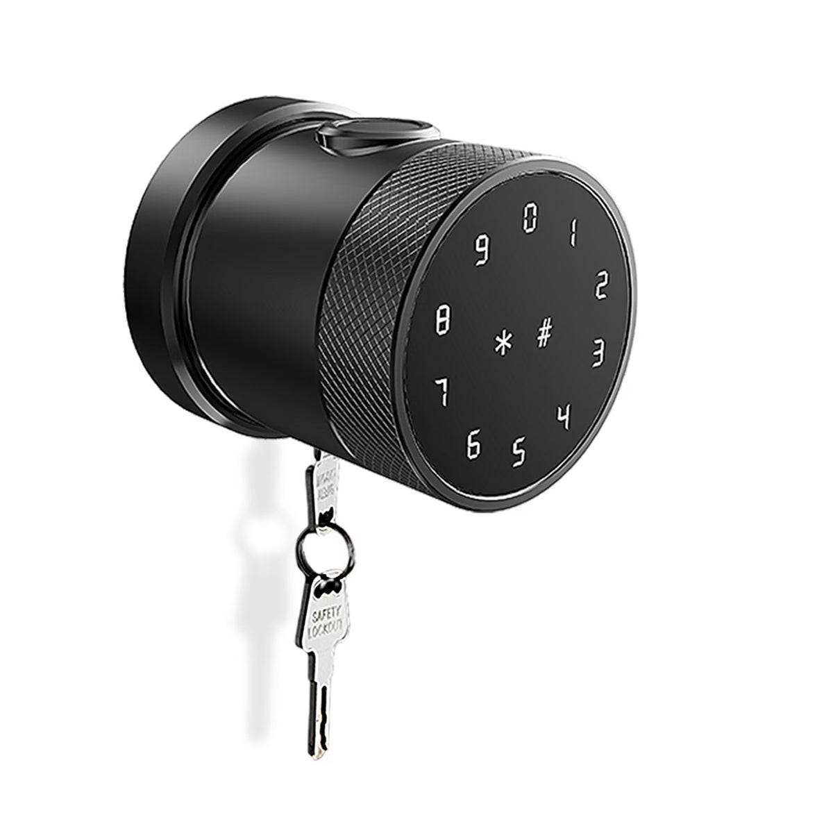 Smart Lock Fingerprint Door Lock Digital Keyboard Smart Card Combination Knob Lock for Home / Office / Hotel DIY Door Lock ,Easy to Install