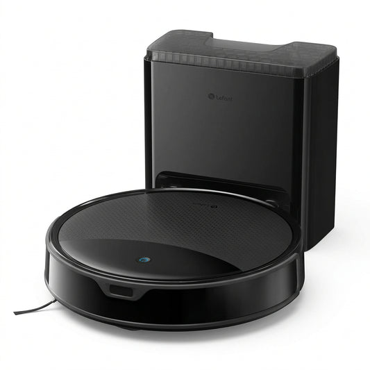 Robot Vacuum and Mop Designed for Hands-Free Cleaning, 10000Pa Suction, 75-Day Self-Emptying, Smart Mapping